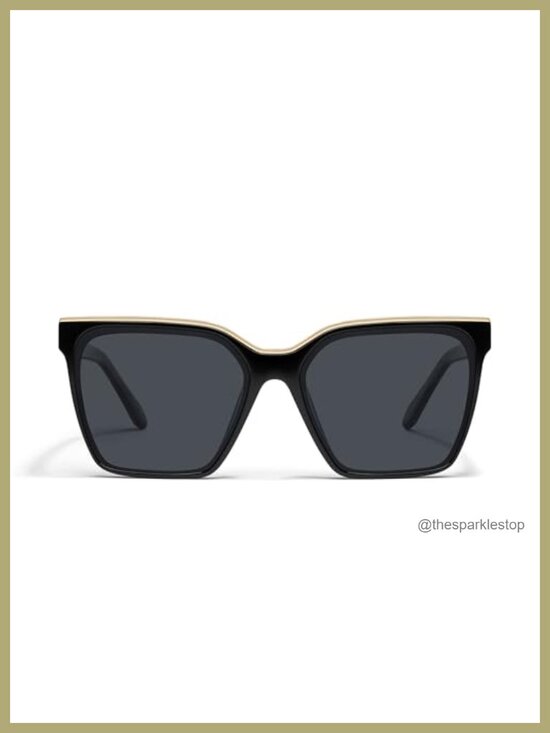 Square Oversized Sunglasses UV400 Protection Polarized Lens Includes Case Cloth main image 3